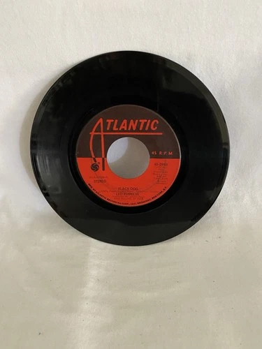 LED ZEPPELIN: black dog / misty mountain hop ATLANTIC 7" Single 45 RPM