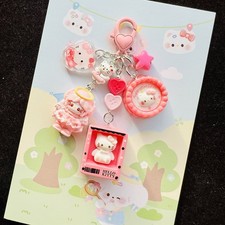 HelloKitty resin charm phonecharm phonestrap keychain bagcharm