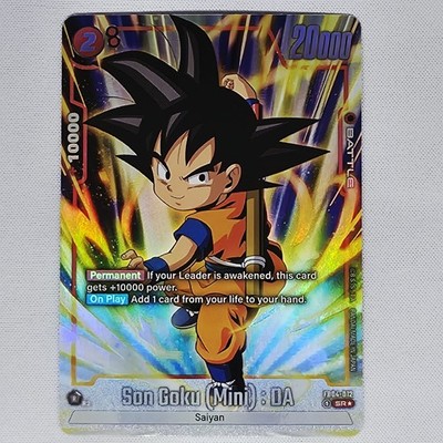 Son Goku (Mini) : DA FB04-012 Alt Art Dragon Ball Super Fusion World Ultra Limit