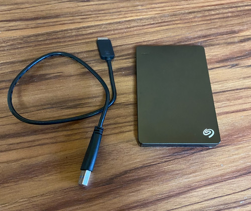 Seagate Expansion SRD00F1 Black 1TB Portable External Hard Drive for PC Laptop