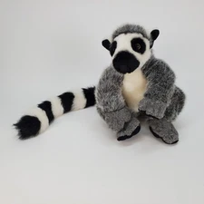 Fiesta Ring Tail Lemur Plush Wildlife Stuffed Animal Ring Toy Kid Gift
