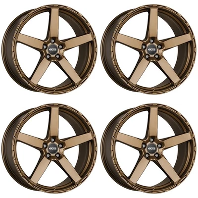 4 Jantes Dotz MarinaBay bronze 8.5Jx18 5x112 pour Saab 9-3 9-5 - Photo 1/4