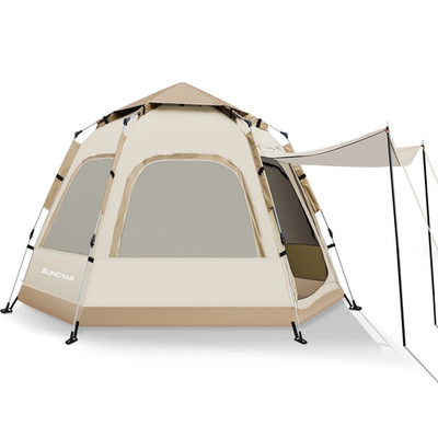 4-6 Person Tent for Camping, Camping Tent with Carry Bag, Instant Tent for Ou...