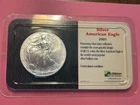 2001 American Silver Eagle , 1 Ounce .999 Pure Silver ,Beautiful BU