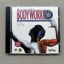 BodyWorks 5.0 PC CD-ROM 1995 Windows 95 Guide to Human Anatomy Educational