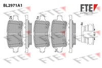 FTE Bremsbelagsatz Scheibenbremse 9011216 FüR Opel Astra Sports Tourer B16 F17