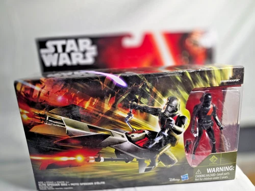 Sealed  The Force Awakens First Order Elite Trooper w/ Speeder Bike-TR02