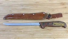 Frosts by Mora of Swedan 7-1/2" Blade Fillet Knife 13" Total w/ Sheath S9197