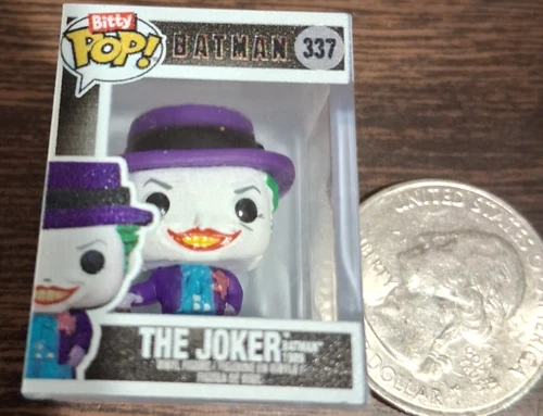 2024 FUNKO BATMAN "1989" BITTY POP "THE JOKER" BOX #337