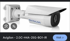 avigilon bullet camera