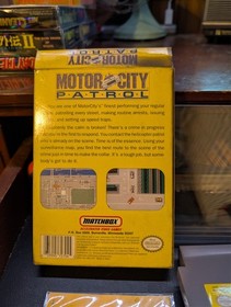 Matchbox Motor City Patrol Nintendo NES Complete in Box w Manual CIB RARE Works