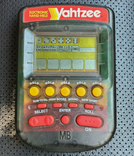 Milton Bradley Yahtzee Handheld Electronic LC...
