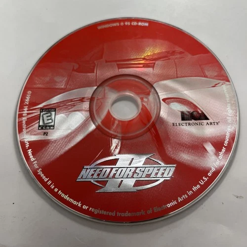 Need for Speed II 2 (PC, 1997) CD-ROM Electronic Arts Disc Only