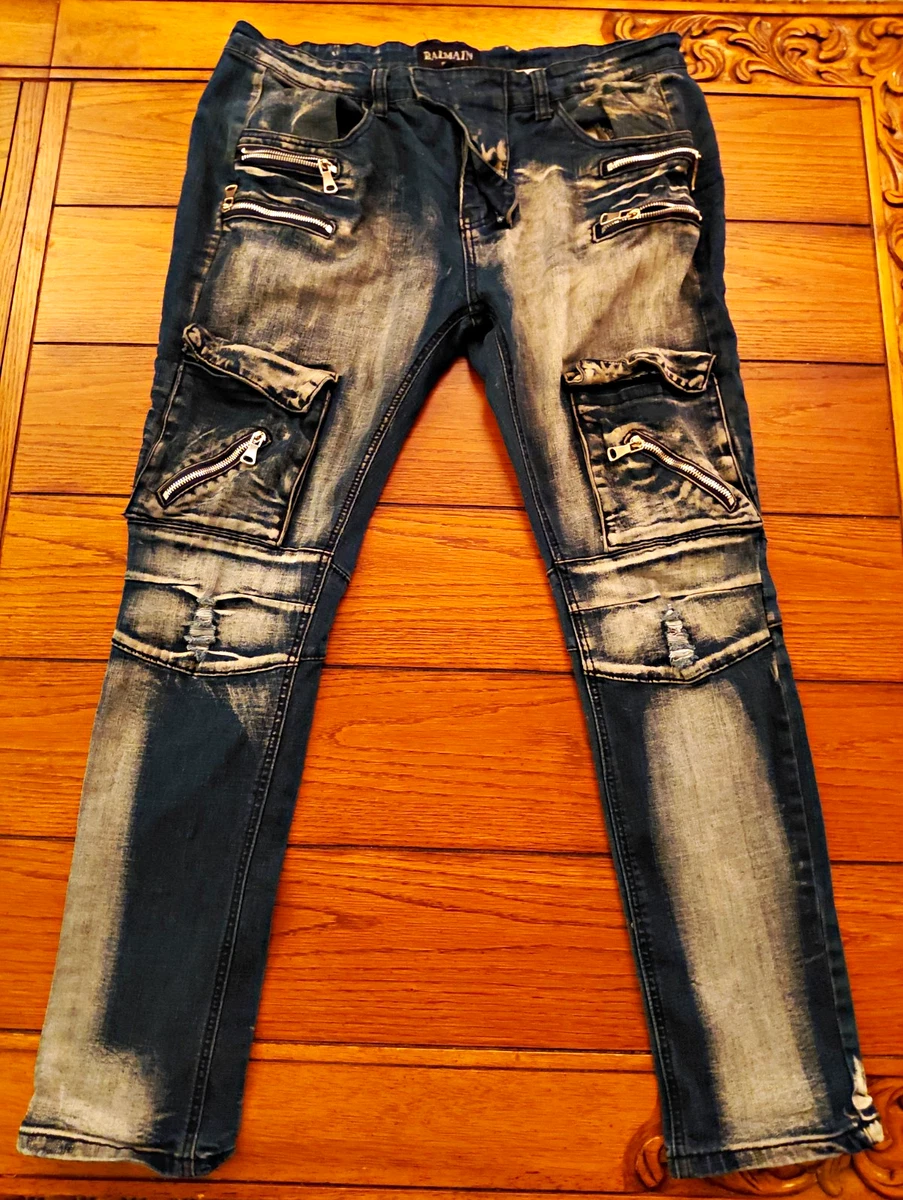 Balmain Denim Jeans Blue for Men for sale | eBay