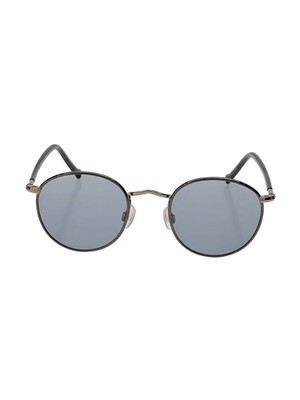 Moscot Zev Jpn Ltd/Sunglasses/Titanium/Slv/Gry/Men'S/Lens Scratches// 187
