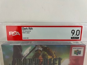 Dark Rift (Nintendo 64, N64) PSA 9.0 A+ New Sealed Graded CGC WATA VGA 1st Print