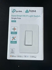 Tp-Link Kasa Smart Light Switch HS200, Single Pole, Needs Neutral Wire, 2.4GHz W