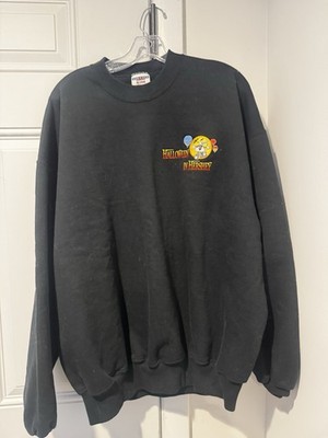 Vintage Jerzees Super Sweats Halloween In Hershey Park Black Sweatshirt Adult 2X