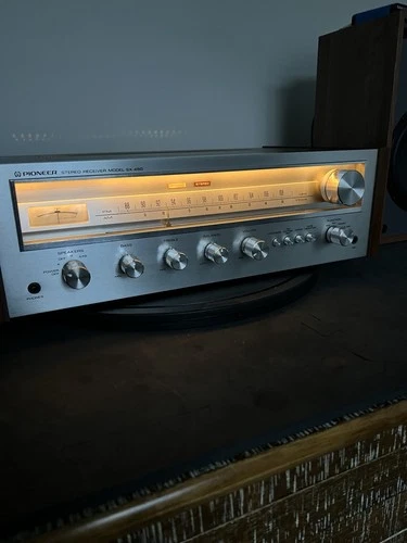 Pioneer SX-450 Vintage Stereo Receiver Original Box Manuals, Excellent Condition