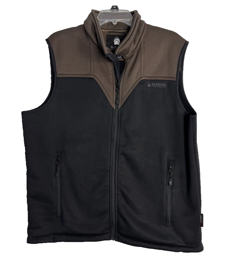 Alaskan Hardgear Vest Mens L Polartec Full Zip Outdoor Jacket Zipped Pockets