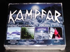Kampfar: Indie Recordings Archive Vol. 1 4 CD Box Set - Mellom, Kvass, Mare NEW