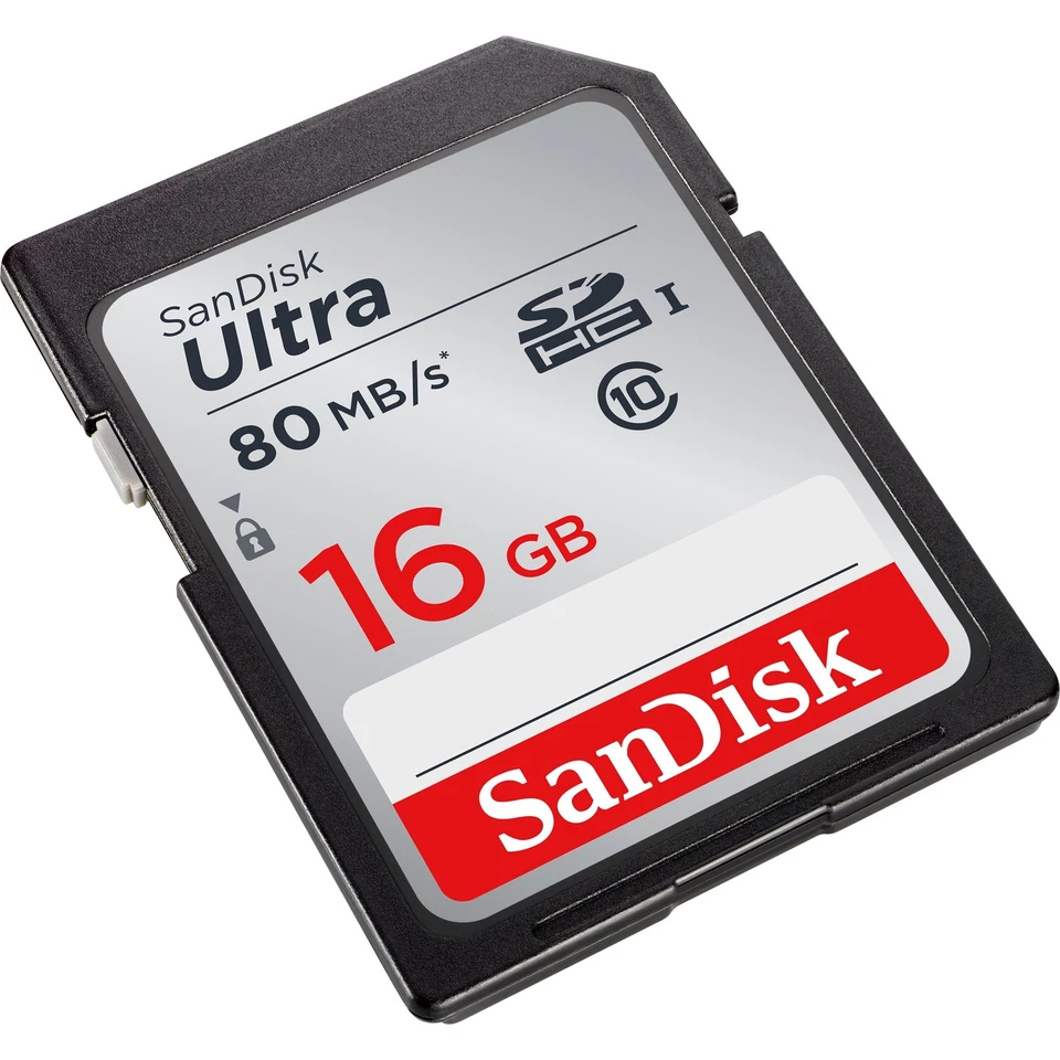 Sandisk Ultra 16 Gb Secure Digital High Capacity [sdhc] - Class 10/uhs-i - 80 - Image 2 of 2
