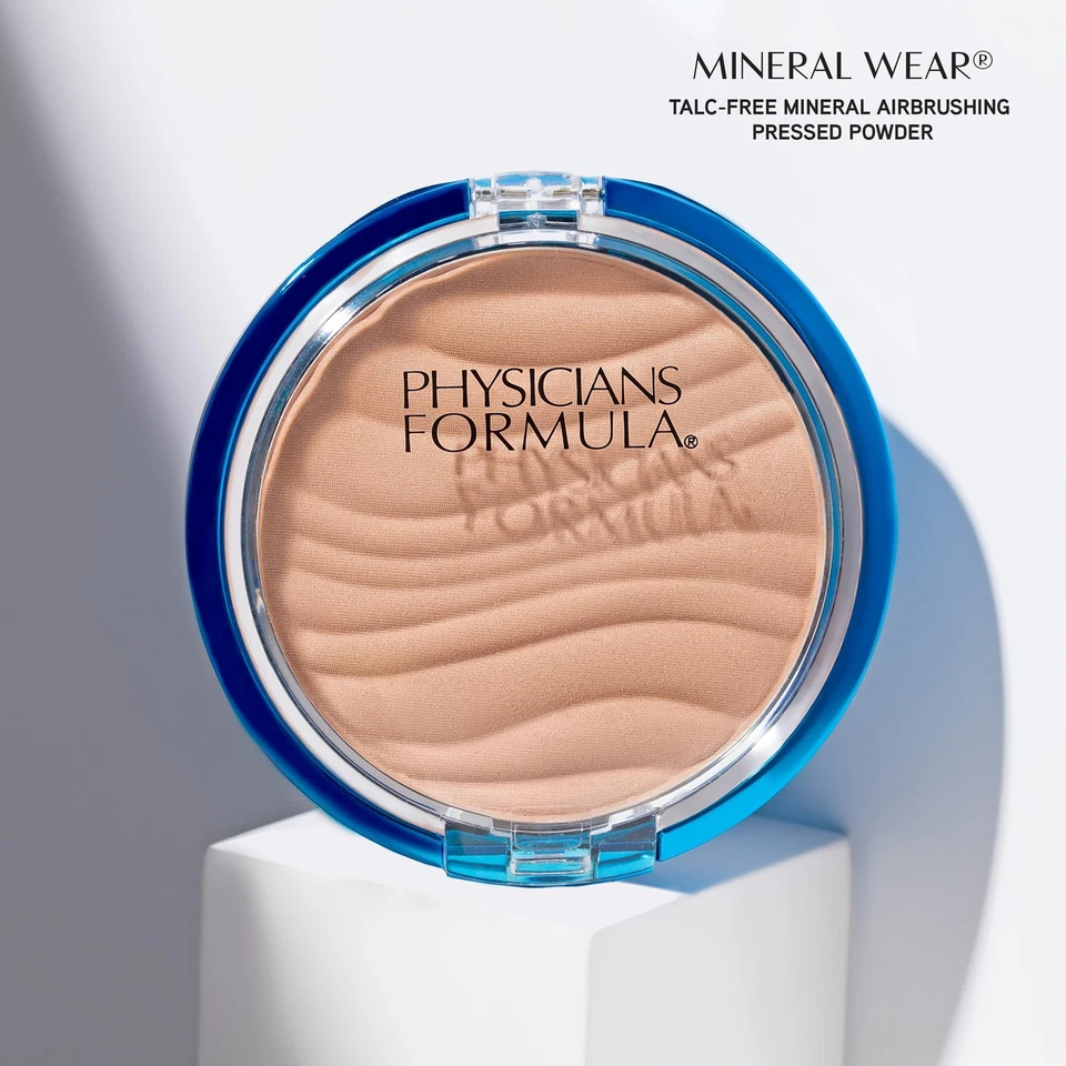 Physicians Formula Mineral Wear Talc-Free Airbrushing Pressed Powder, Full... - Image 2 of 3