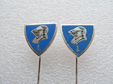 2 x alte Anstecknadel - Bundeswehr Verbandsabzeichen PzGrenLehrBatl. 243 München