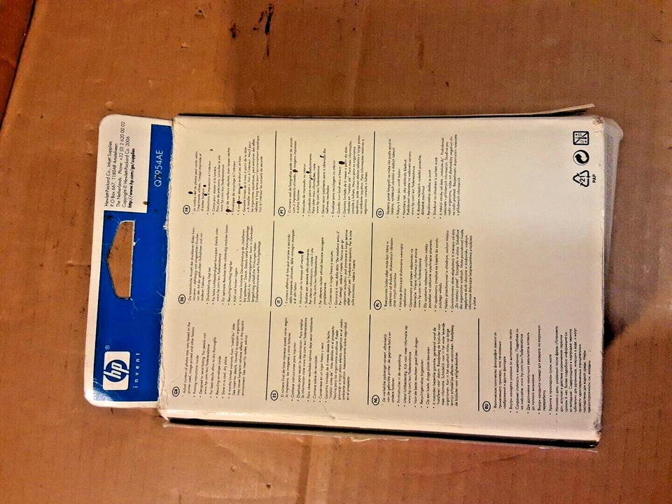 HP 57/58 INK CARTRIDGE TRI-COLOR/PHOTO + 100 SHEETS INK / PAPER SET - Image 3 of 4