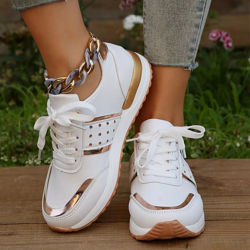 White comfortable walking shoes sales