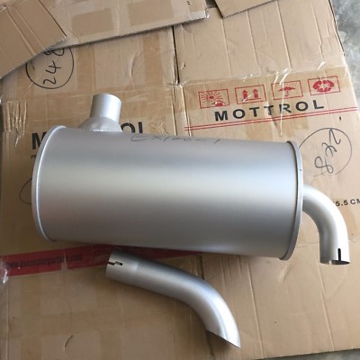 4255657 MUFFLER WITH 2 U BOLTS FITS HITACHI EX100-2 EX100-3 4BD1,NEW FREE SHIP
