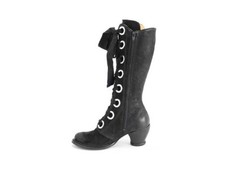 John Fluevog Long Black Victorian Steampunk E...