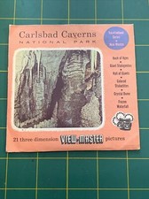 Sawyer's Carlsbad Caverns Natl Park NM 251 252 253 view-master 3 Reels 1D