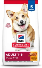 Hill's Science Diet - Small Bites, Chicken & Barley Recipe Dry Dog Food,5 LB Bag