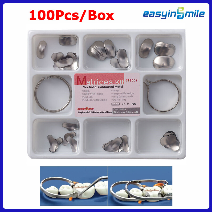 MATRICI SEZIONALI ACCIAIO INOX 0,035mm – 50pz - Foto 8