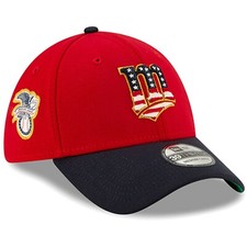Authentic New Era MLB Stars  Stripes 4th of July Red/Navy 39THIRTY Flex Cap Hat