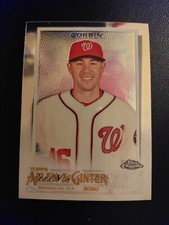 Patrick Corbin MLB Baseball Card World Champions Topps Chrome 2020