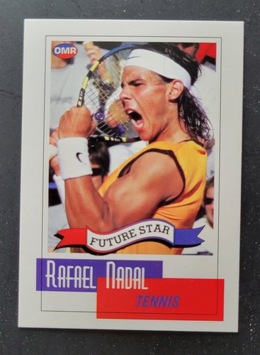 2005 OMR Rafael Nadal Future Star Tennis Card - Un Graded Collectible