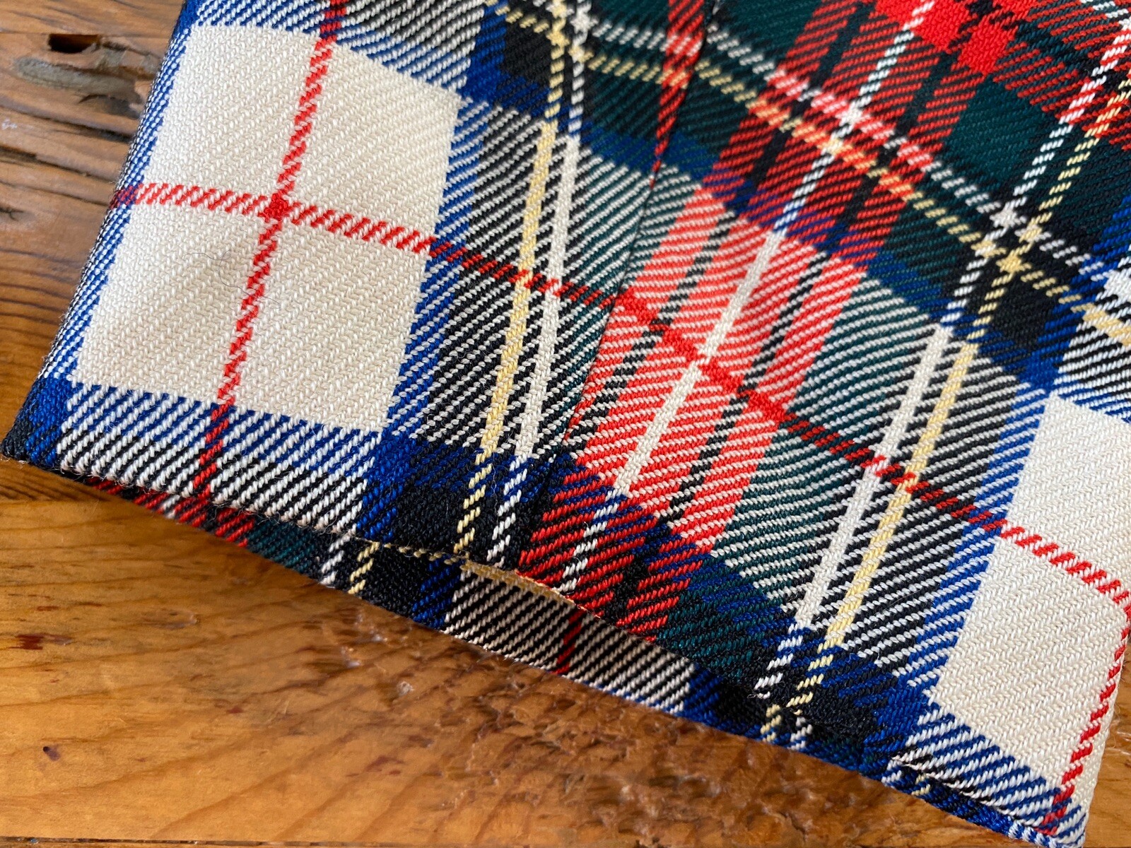 Vtg Pendleton Plaid Double Breasted Collarless Wo… - image 6