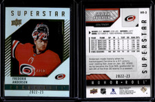2022-23 Upper Deck Series 1 Honor Roll Superstar HR-3 Frederik Andersen /250