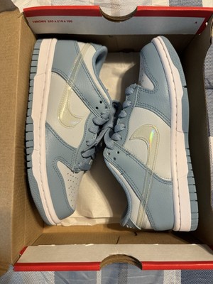 Nike Dunk Low Clear Blue Swoosh (GS) Sz-3.5Y DH9765 401 