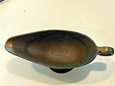 ANTIQUE BRASS CIGARETTE HOLDER ~ WOOD BASE ~ WD ALLEN MFG CHICAGO 1800s