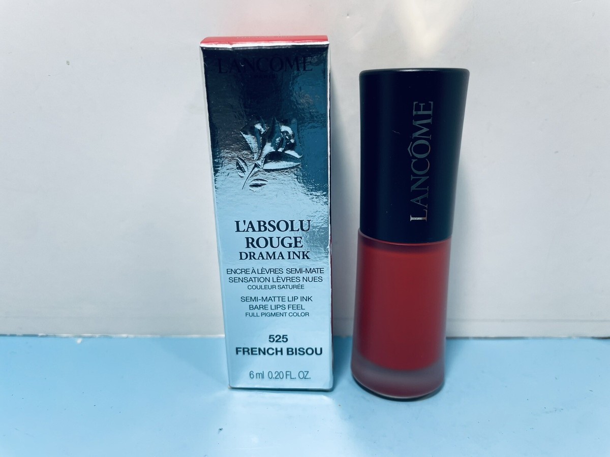LANCOME -L'ABSOLU ROUGE DRAMA INK - SEMI MATTE LIP - 525 FRENCH