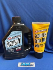 SCOOTER ENGINE OIL 10W-40 & GEAR OIL 80W-90 M...