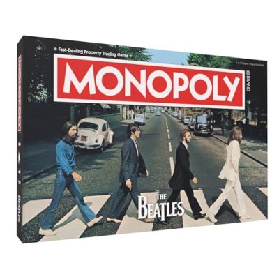Monopoly: The Beatles Officially Licensed Collectible Game New Board Game Family