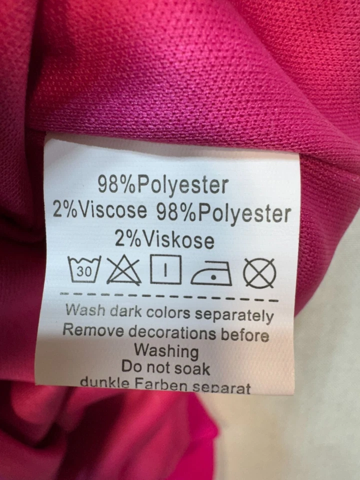 Grace Karin Womens Split Sleeve Sheath Cocktail Dress Size 16 Pink Party Mature - Image 4 of 4