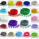 5.4 Yard ( 5 Meter )  with 10 Zipper Pullers 3# 20 Colors Nylon Coil Zipper~