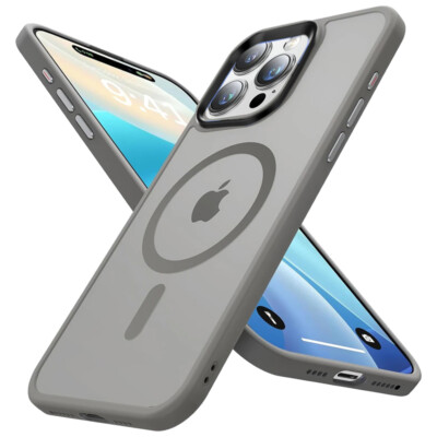 Magnetisch Hülle für iPhone 15 Pro Max 14 13 12 Klar Magsafe Handy Schutz Tasche