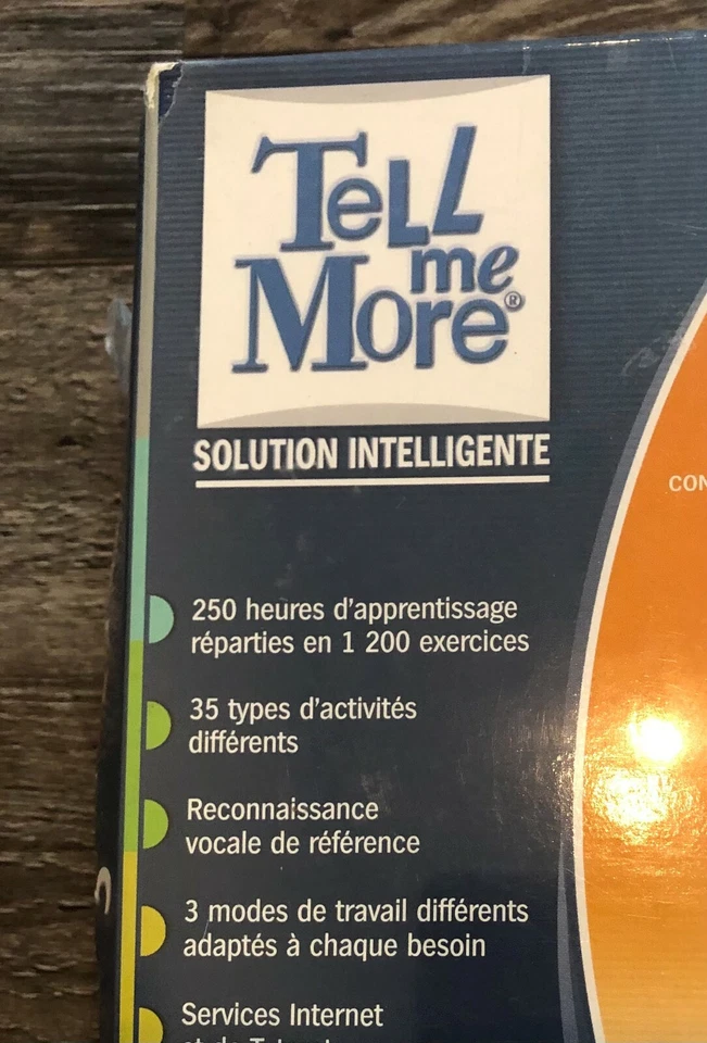 Scan Soft Auralog Tell Me More Debutant Francais La Methode Complete New in Box - Image 4 of 4