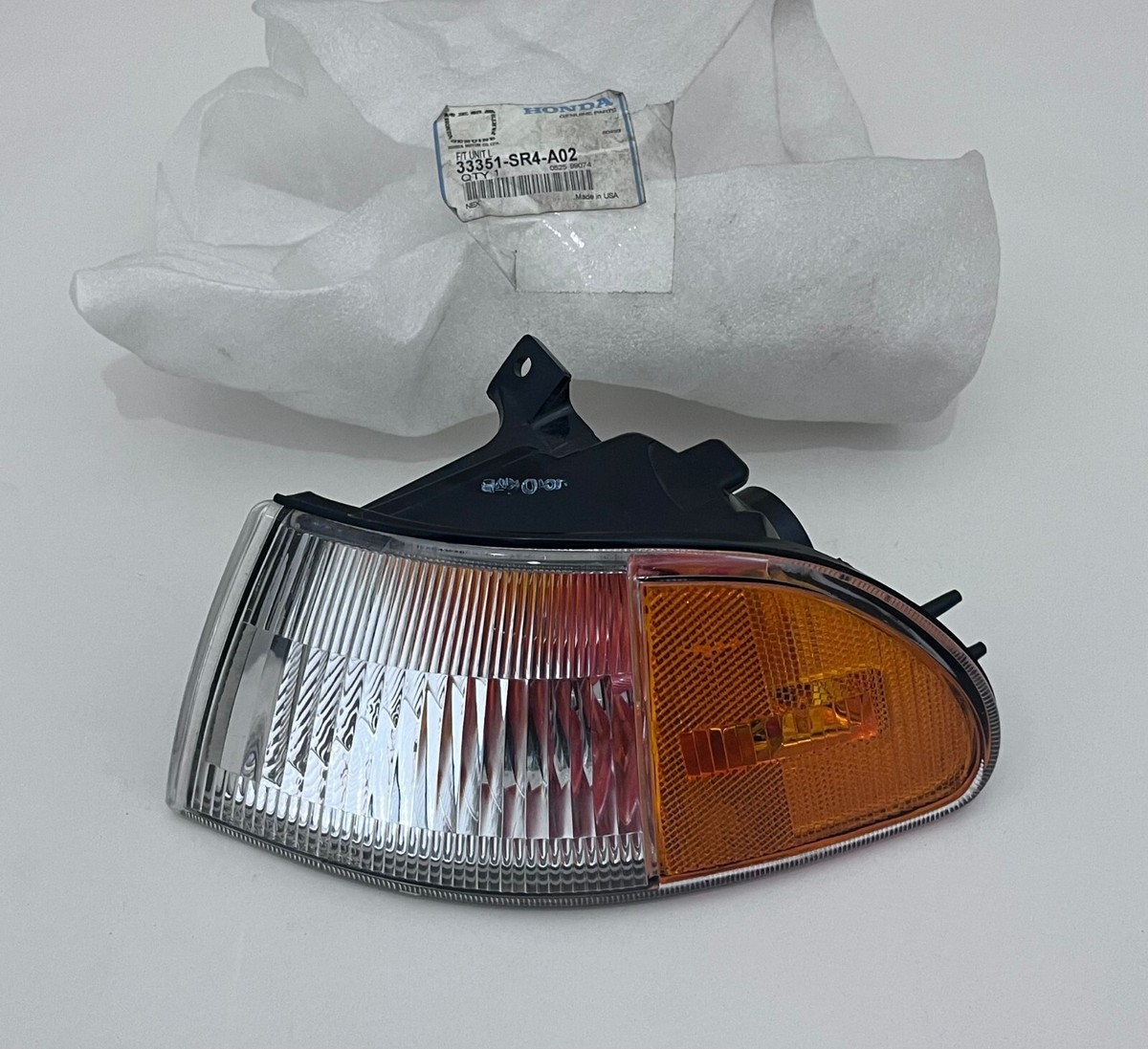 HONDA CIVIC 1992-1995 LEFT LAMP UNIT # 33351-SR4-A02 OEM (B4-4)IR